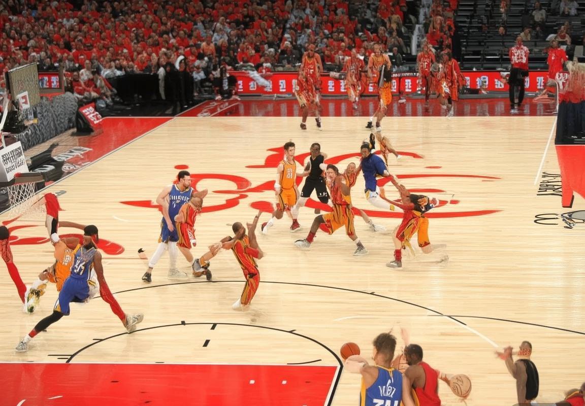 火箭爵士激战回顾：梦想与现实交织的篮球盛宴(图2)